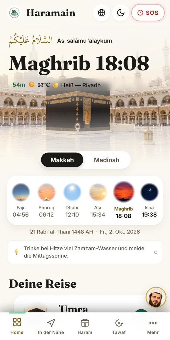 Haramain Companion auf Deutsch
